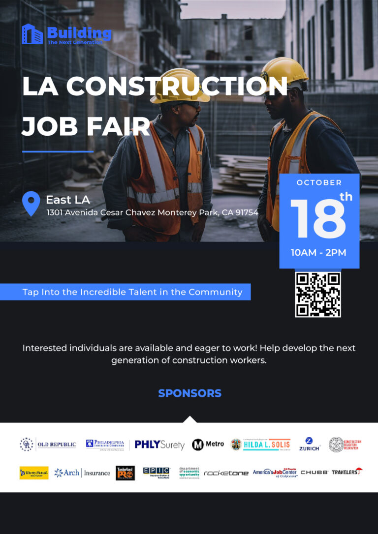 LA Construction Job Fair Oct 2023